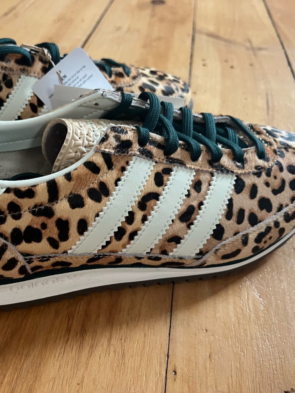 Adidas SL 72 OG Leopard Print – New, Never Worn – Size 8 - Picture 2 of 6